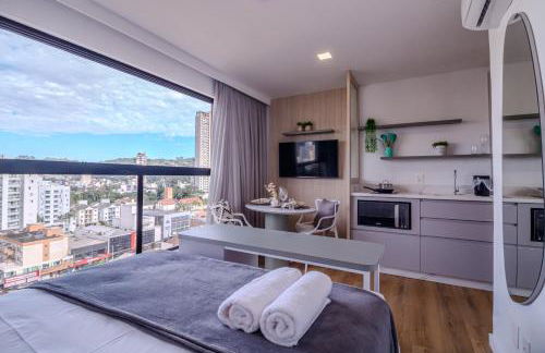 Loft Novo todo Mobiliado com WIFI Piscina e próximo a Oktober - Foto 28