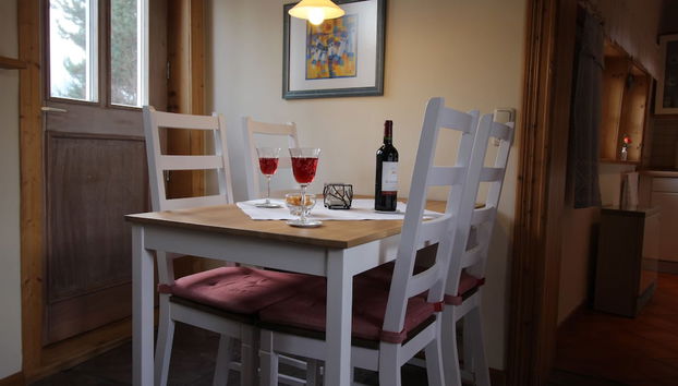 Essbereich im Zimmer