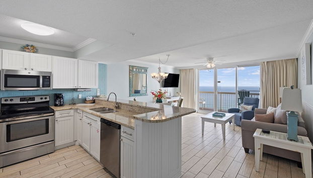 Pelican Beach 2009 1 Bedroom Condo - Foto 5, Cocina privada