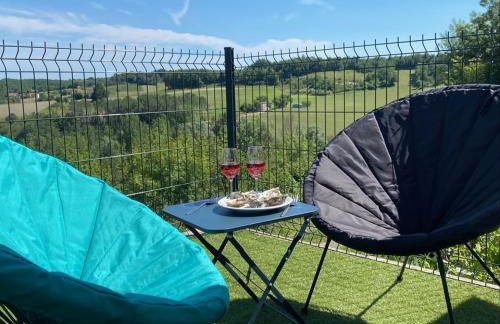 Villa CARAMEL - Piscine - VUE - Foto 26