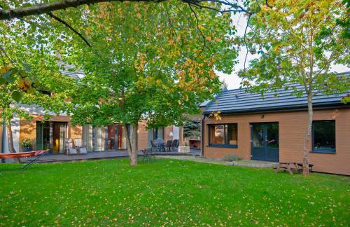 Wiselka Holiday House-1,2km to the beach; 5 bedrooms, 3 bahrooms; fire place. Private sauna! - Foto 46