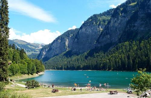 Dans résidence neuve LE SNOW ROC sur les pistes, appartement 8 personnes 2 chambres et coin montagne avec Terrasse WIFI et SAUNA - Photo 37