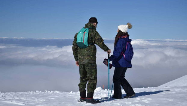 Raquettes à neige à Grenade