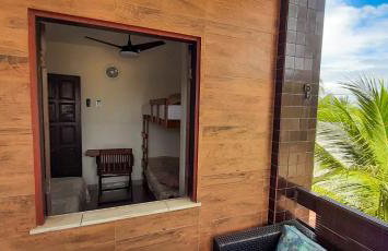 Chalé Beira-Mar com Piscina Privativa e Varanda em Barra do Jacuípe - Foto 48