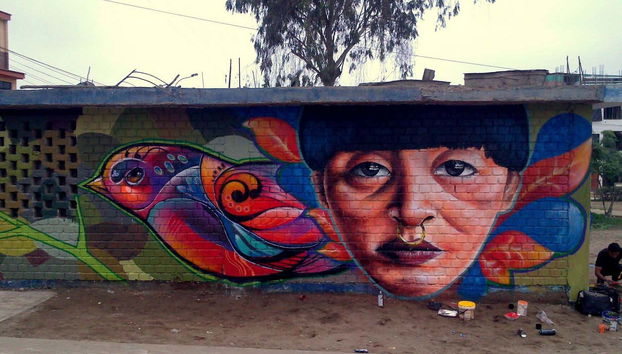 Street art di Villa El Salvador