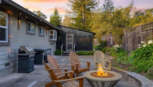 Pool Hot Tub Firepit Game Room Minutes from Sebastopol Russian River Baker Lane Retreat - Foto 5, Other