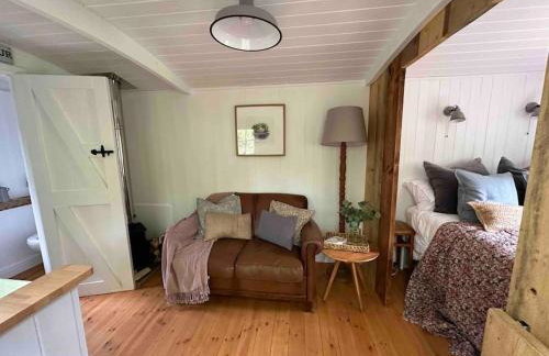 Cornwall Woodland Shepherd's Hut with Hot Tub - Deirdres Hut - Foto 46