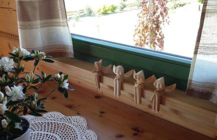 Domek jak z bajki - stylowy domek z bali z kominkiem - Foto 16