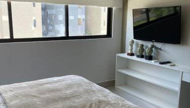 Flat Recife ilha do leite - Luxury piscina térmica - Foto 5