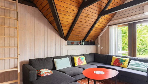 8 Person Holiday Home in Hojslev - Foto 4, Zona de estar