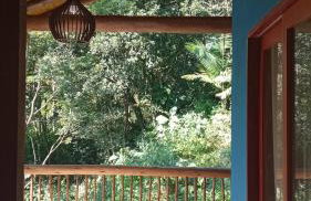 Ecocasa azul - Chalé na mata - Foto 4