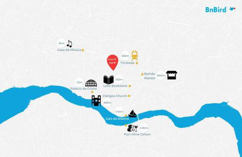 Porto Downtown Studio with Balcony - Foto 32