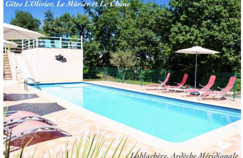 SOUS UN OLIVIER Gîte Le Chêne, au calme avec climatisation et piscine - Foto 24