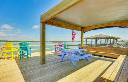 Reel Blessed Topsail Beach Home with Private Dock! - Foto 34
