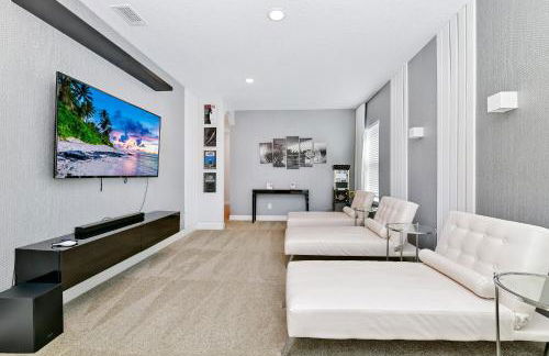 Modern Home Near Disney With Private Pool, Media, Game & Themed Rooms With Waterpark & Resort Access At Encore Resorts Reunion - 384Sf - Foto 17