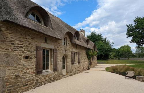 Maison typique bretonne avec toit de chaume - Foto 5