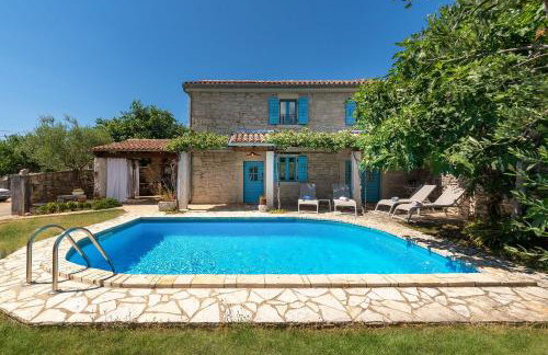 Mediterranes Steinhaus mit Privatpool, Sauna, Meerblick, Kamin, Sommerkueche - Foto 4