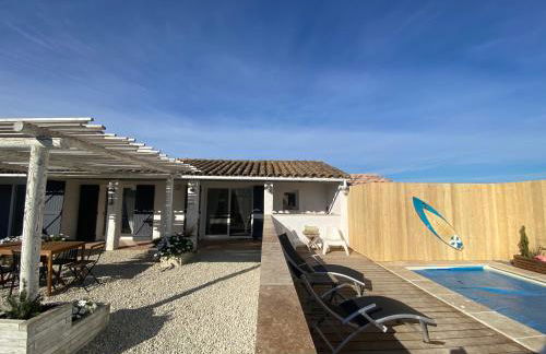 Mas des Oliviers, maison avec piscine privative et chauffée, 3 animaux acceptés LOCAMARGUE - Foto 8