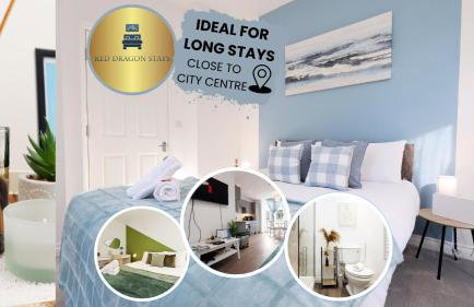 Cardiff City Centre apartment Private Parking - Foto 1