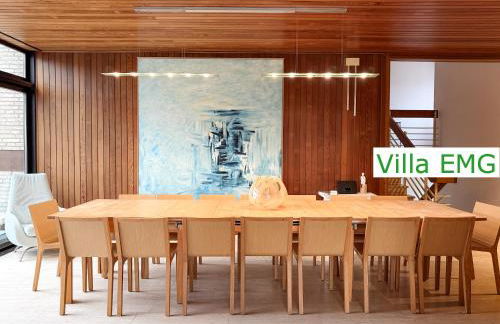 Ferienhaus Villa EMG Saerbeck nah Münster Riesenbeck Osnabrück mit Pool, Sauna, Garten für Familien Gruppen bis 23 Personen - Foto 1