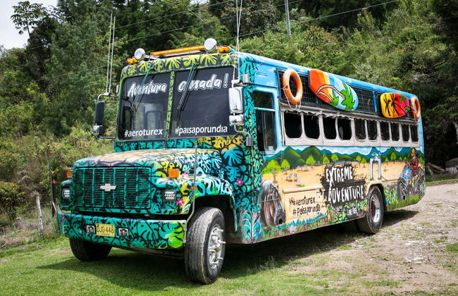 Escursione a Guatapé in chiva + Visita alla tenuta La Manuela - Foto 2
