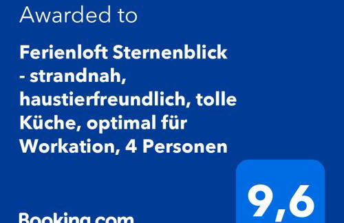 Ferienloft Sternenblick - strandnah, haustierfreundlich, tolle Küche, Workation, Platz für bis zu 5 Erwachsene - Foto 7