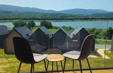 Lake Chwil widok na zalew i góry - Foto 40