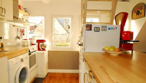 Saint-Malo Apartment - Foto 2, stove, toaster