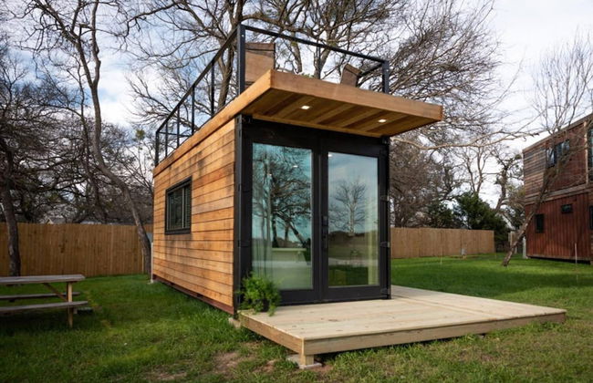 The Classic Tiny Cargohome 12 min to Magnolia Silos Baylor - Foto 3