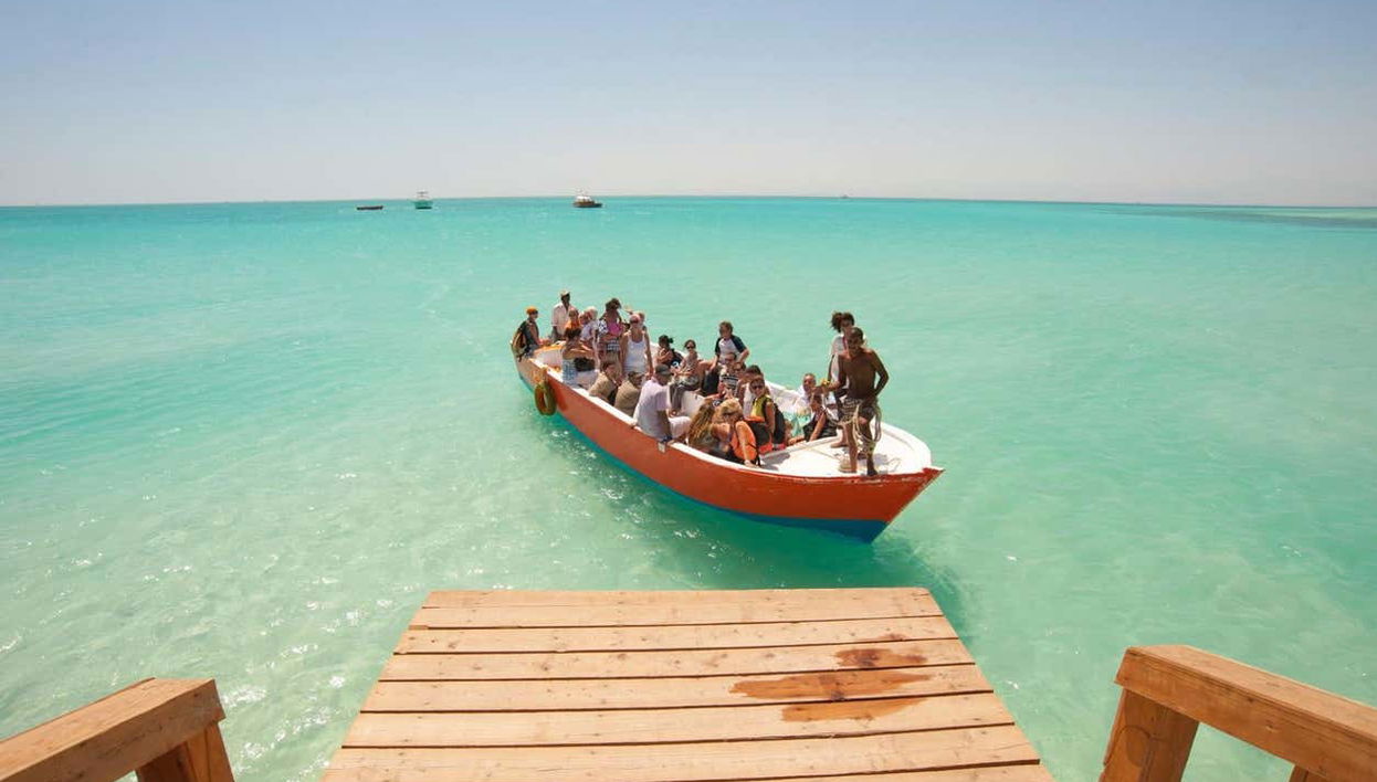 Aproveitando a excursão para Orange Bay