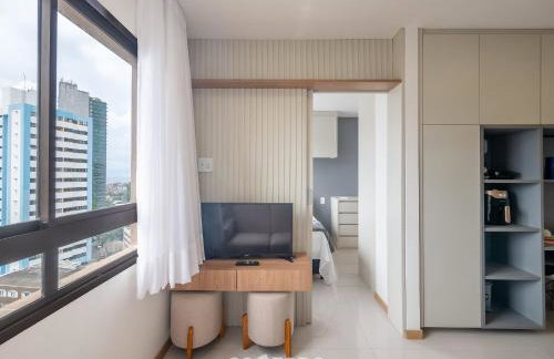 Aptos completos com lazer a poucos minutos da praia HFOs - Foto 38