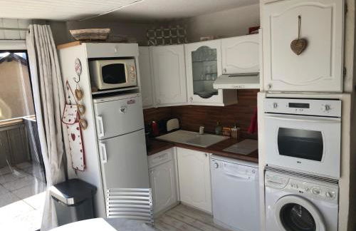 Grand studio La Foux d Allos avec vue et terrasse - Foto 11