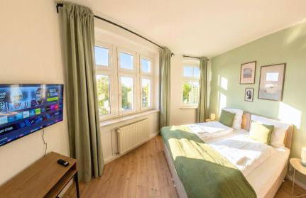 Große Wohnung mit 3 Schlafzimmern & 6 Boxspringbetten, WLAN, Smart TV, Parkplatz, Waschmaschine & Trockner - Foto 2