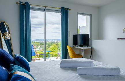 La Villa Perchée, Appartements Élégants, sauna Privé, sport, terrasses et Vue Panoramique, Parking protégé, proche PARIS - Foto 19