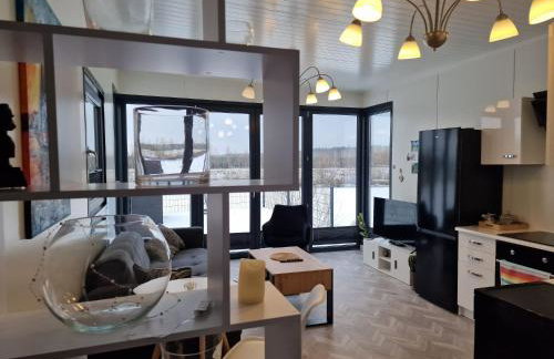 GRETA Nowoczesny domek modułowy nad stawem - Foto 20