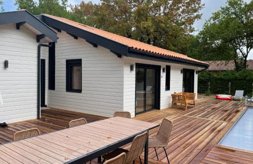 Cap Ferret - Villa Sérénité - piscine, proche Océan et Bassin, classée 4 étoiles Meublé de tourisme - Foto 32