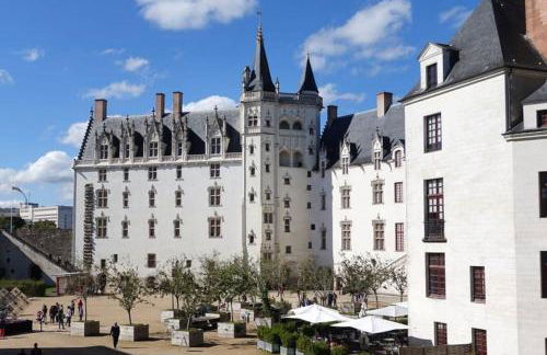 Grande chambre indépendante, charme, calme sur jardin, Nantes centre, accès privé par escalier de l'immeuble, sdb & wc privés, 10 minutes gare et palais des congrès - Foto 19