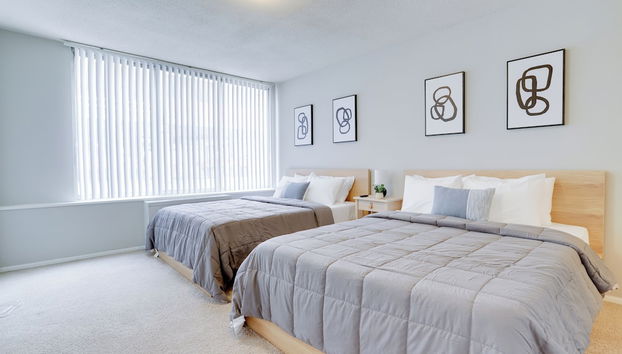 Modern 1BR Stay in Crystal City - Foto 5, Habitación