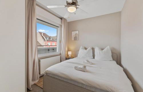 2-Zimmer Duisburg City Apartment 50m2 - Nähe Innenhafen und HBF - Foto 3