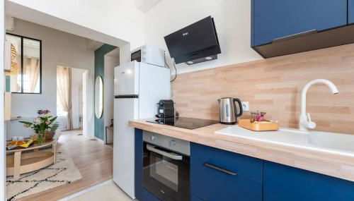 Ulysse by Kleidos - Charmant T2 dans le Centre de Pont-Audemer - Foto 3, stove, pet friendly, minibar
