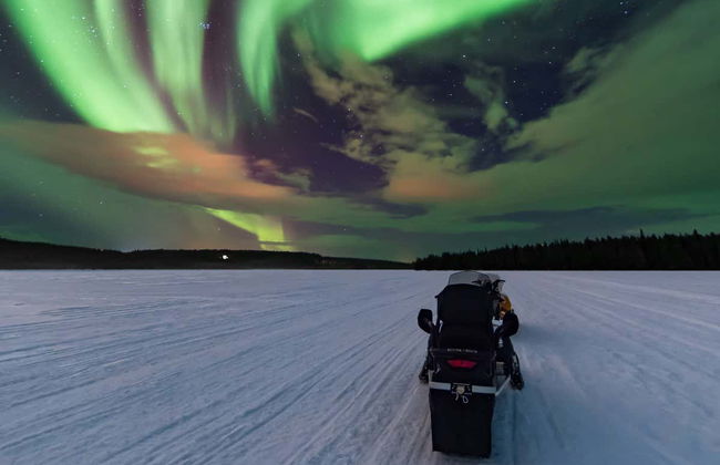 Northern Lights Snowmobile Ride - Foto 4