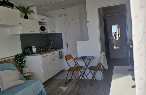 Studio 2 personnes Vue Mer Climatisé Linge Maison - Foto 8