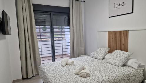 Gran terraza Apartamento playa Garrucha - Foto 1