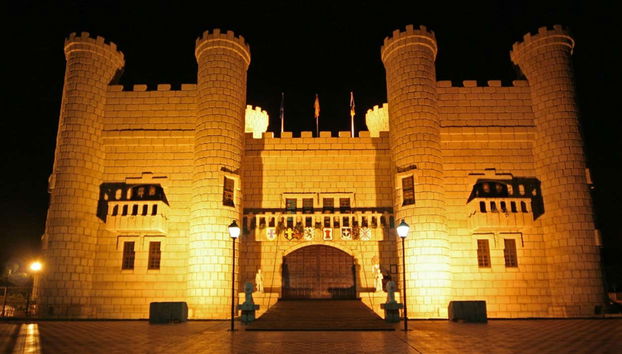 Castello di San Miguel illuminato