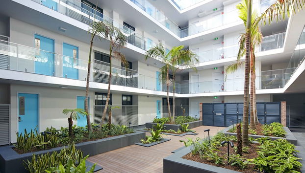 Zona de estar del vestíbulo