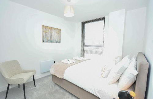 Modern 2 Bed Flat in Central Manchester w Balcony - Foto 25