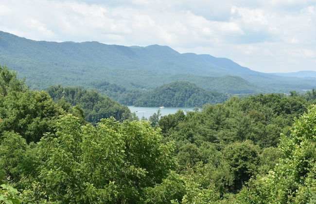 Tree Top Lodge - Gorgeous Lake Cabin With Hot Tub & Magnificent Views Of Forests And Mountains! 3 Bedroom Cabin by Redawning - Foto 21