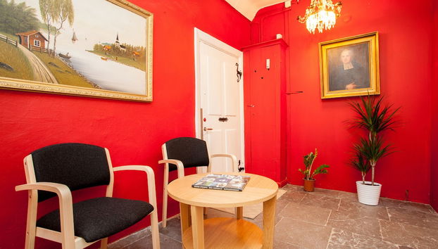 Zona de estar del vestíbulo