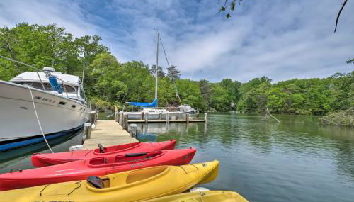 2 Mi to Lighthouse Waterfront Home with Dock! - Foto 2