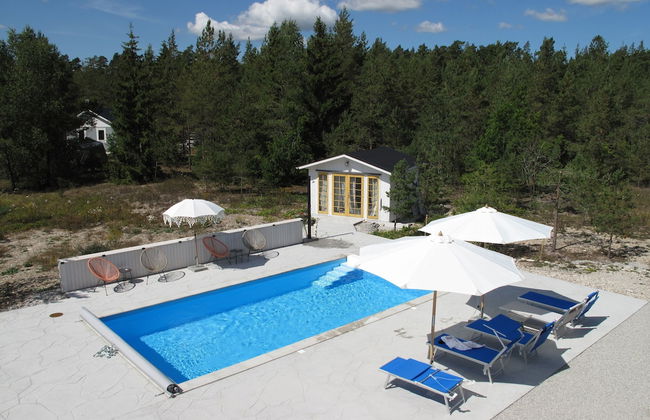 Villa Vitvikena in Gotland, Pool - Foto 13